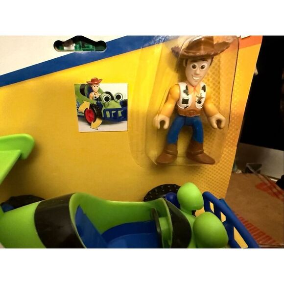 WOODY & R.C. Toy Story IMAGINEXT Disney PIXAR Figure RACE CAR Fisher-Price NEW - Picture 9 of 11